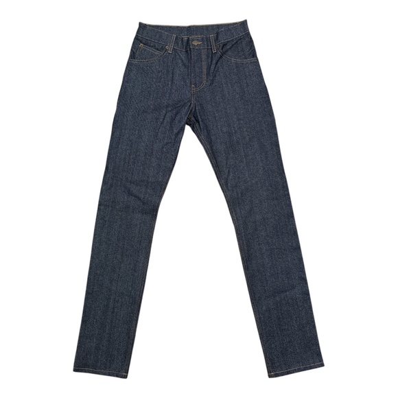 NWT Raleigh Denim Workshop R100 Raw Slim Indigo Blue Jeans Mens 28 - Picture 1 of 7